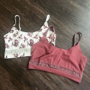 SET (2) Lucky Brand Soft Bralettes size medium